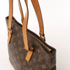Louis Vuitton Cabas Piano Monogram Canvas Shoulder Bag in Brown M51148 Secondhand