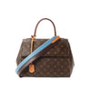 Louis Vuitton Cluny MM Monogram Canvas 2Way Handbag in Brown M42735 Secondhand