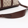 Louis Vuitton Damier Lune Sport Travel Bag in Beige x Brown N48186 Secondhand