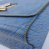 Louis Vuitton Epi Leather Twist Shoulder Bag GM in Denim Blue Secondhand