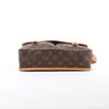 Secondhand Louis Vuitton Gibecière MM Monogram Canvas Crossbody Bag in Brown M42247