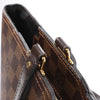 Louis Vuitton Jersey MM Damier x Leather 2Way Shoulder Bag in Brown x Black N44023 Secondhand
