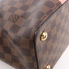 Louis Vuitton Jersey Damier x Leather 2Way Shoulder Bag in Brown x Pink N44041 Secondhand
