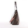 Louis Vuitton Jersey Damier x Leather 2Way Shoulder Bag in Brown x Pink N44041 Secondhand