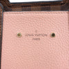 Louis Vuitton Jersey Damier x Leather 2Way Shoulder Bag in Brown x Pink N44041 Secondhand