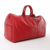 Secondhand Louis Vuitton Keepall 45 Epi Leather Travel Bag in Red M42977