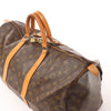 Louis Vuitton Keepall 50 Monogram Canvas Travel Bag in Brown M41426 Secondhand