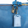 Louis Vuitton Epi Leather Keepall 55 Travel Bag in Blue M42955 Secondhand