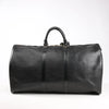Louis Vuitton Epi Leather Keepall 55 Travel Bag in Black M59142 Secondhand