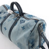 Louis Vuitton Keepall Bandoulière 50 Monogram Water Color Travel Bag in Blue x White M57946 Secondhand
