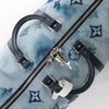 Louis Vuitton Keepall Bandoulière 50 Monogram Water Color Travel Bag in Blue x White M57946 Secondhand