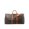 Louis Vuitton Keepall Bandoulière 55 Monogram Canvas Travel Bag in Brown M41414 Secondhand