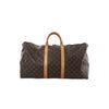 Louis Vuitton Keepall Bandoulière 55 Monogram Canvas Travel Bag in Brown M41414 Secondhand