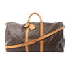 Louis Vuitton Keepall Bandoulière 60 Monogram Canvas Travel Bag in Brown M41412 Secondhand