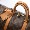Louis Vuitton Keepall Bandoulière 50 Monogram Canvas Travel Bag in Brown M41416 Secondhand
