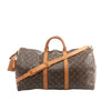 Louis Vuitton Keepall Bandoulière 50 Monogram Canvas Travel Bag in Brown M41416 Secondhand