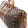 Louis Vuitton Keepall Bandoulière 50 Monogram Canvas Travel Bag in Brown M41416 Secondhand