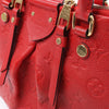 Louis Vuitton Mazarine PM Monogram Empreinte Handbag in Red M50638 Secondhand