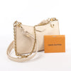 Louis Vuitton Monogram Empreinte Easy Pouch Handbag in Beige M81066 Secondhand