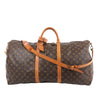 Louis Vuitton Monogram Canvas Keepall Bandoulière 60 Travel Bag M41412 Secondhand