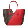 Louis Vuitton Damier Monogram Kimono MM Handbag in Red M40459 Secondhand