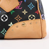 Louis Vuitton Monogram Multicolor Beverly MM Handbag in Black Secondhand