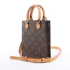 Louis Vuitton Monogram Petit Sac Plat 2Way Handbag M69442 Secondhand