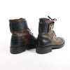 Louis Vuitton Monogram Wonderland Flat Ranger Ankle Boots in Black, Size 39 EU Secondhand