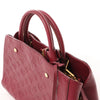 Secondhand Louis Vuitton Montaigne MM Monogram Empreinte 2Way Handbag in Burgundy M43258