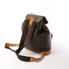 Secondhand Louis Vuitton Montsouris GM Monogram Canvas Vintage Backpack in Brown M51135