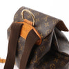 Secondhand Louis Vuitton Montsouris GM Monogram Canvas Vintage Backpack in Brown M51135