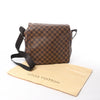 Secondhand Louis Vuitton Naviglio Damier Ebene Shoulder Bag in Brown N45255