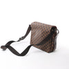 Secondhand Louis Vuitton Naviglio Damier Ebene Shoulder Bag in Brown N45255