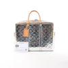Secondhand Louis Vuitton Neo Porte Documents Voyages Monogram Mirror Handbag in Silver M58755