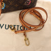 Secondhand Louis Vuitton Neonoe Monogram LOVE LOCK Shoulder Bag in Brown M44369