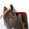 Secondhand Louis Vuitton Neonoe Monogram LOVE LOCK Shoulder Bag in Brown M44369