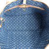 Louis Vuitton Neverfull MM Monogram Denim Shoulder Bag in Blue M13192 Secondhand