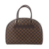 Louis Vuitton Nolita Damier Ebene Handbag in Brown N41455 Secondhand