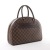 Louis Vuitton Nolita Damier Ebene Handbag in Brown N41455 Secondhand