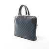 Louis Vuitton Oliver Damier Cobalt Handbag in Black x Navy Blue N51199 Secondhand