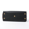 Louis Vuitton On My Side MM Monogram Leather 2Way Handbag in Brown x Black M53823 Secondhand