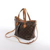 Secondhand Louis Vuitton Palermo PM Monogram 2Way Handbag in Brown M40145