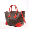 Louis Vuitton Phoenix PM Monogram 2Way Shoulder Bag in Brown x Red M41537 Secondhand