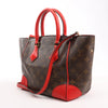 Louis Vuitton Phoenix PM Monogram 2Way Shoulder Bag in Brown x Red M41537 Secondhand