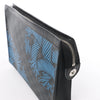 Louis Vuitton Pochette Voyage Damier Graphite Clutch in Black x Blue N62260 Secondhand