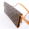 Louis Vuitton Pochette Twin GM Monogram Canvas Crossbody Bag in Brown M51852 Secondhand