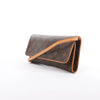 Louis Vuitton Pochette Twin GM Monogram Canvas Shoulder Bag in Brown M51852 Secondhand