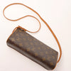 Secondhand Louis Vuitton Pochette Twin GM Monogram Canvas Crossbody Bag in Brown M51852