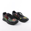 Louis Vuitton Runaway Line 20 years Monogram Rainbow Leather x Fabric Sneakers in Black x Multicolor GO0230, Size 9 US Secondhand