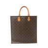 Louis Vuitton Sac Plat Monogram Canvas Handbag in Brown M51140 Secondhand